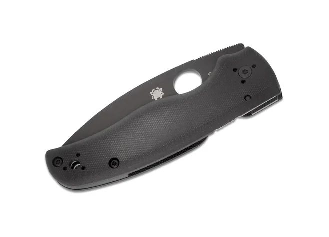 Ніж Spyderco Shaman Black Blade Фото 2